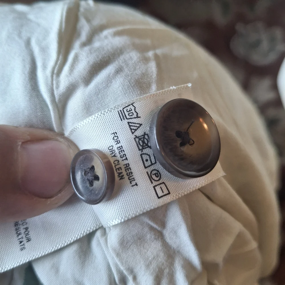 Maeve Anthropology Green and White Checkered Dress Size 10 - Picture 12 of 13